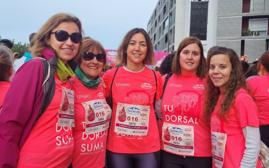 LUJAMA participa en la carrera de la mujer 2023