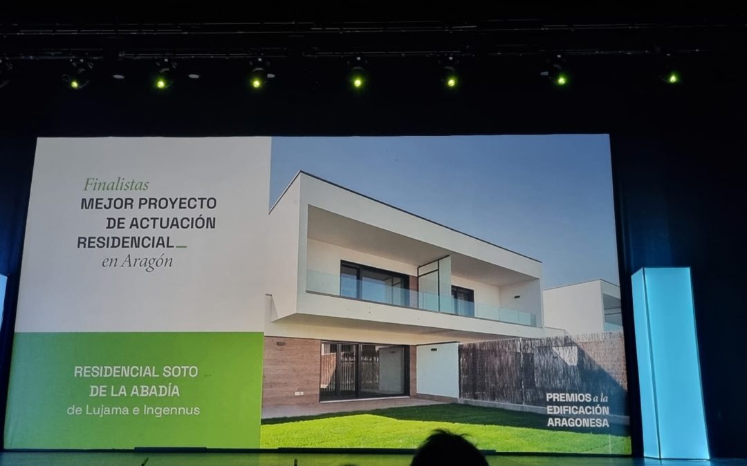 Soto de la Abadía, finalista en la Gala Aragonesa de la Edificación